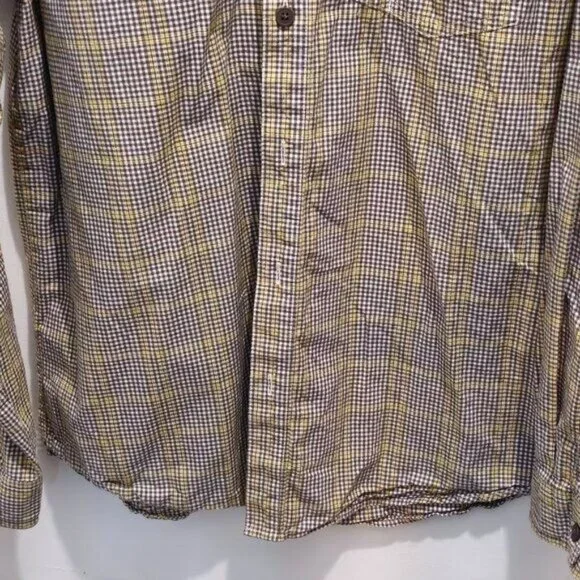 Columbia Men's Plaid Long Sleeve Shirt | Size L | Rugged Comfort Meets Everyday - Picture 7 of 13